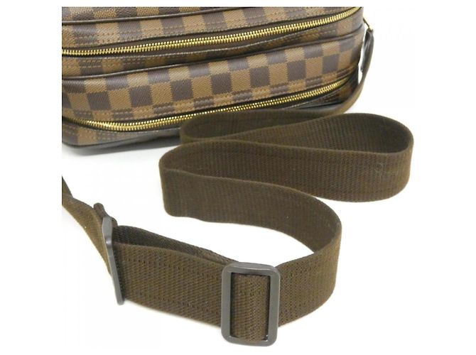 Bolsa de Ombro Reporter Damier Louis Vuitton Marrom - vista 9
