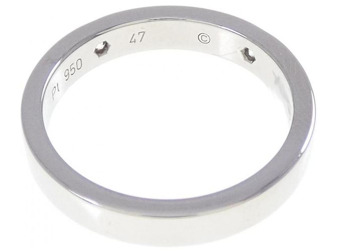 Cartier Platin 2P Ehering - Ansicht 3