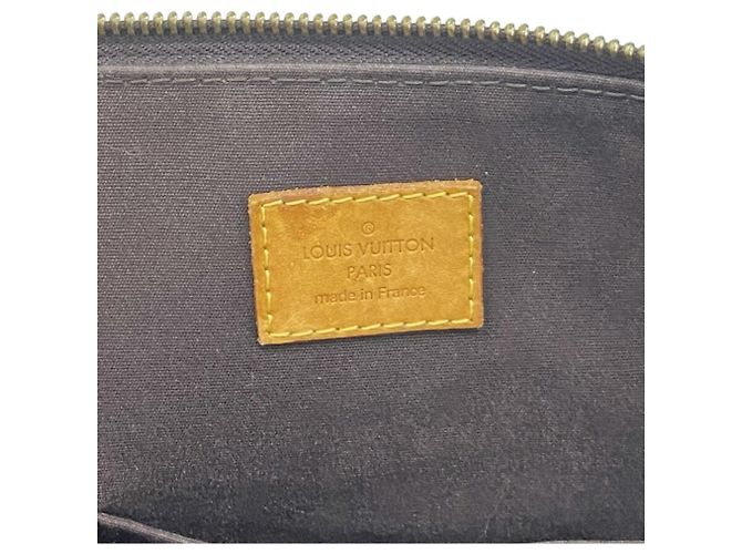 Borsa Tote Vernis Bellevue GM di Louis Vuitton Bordò - vista 5