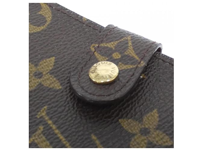 Louis Vuitton Monogram Agenda PM Organizer Brown - view 6