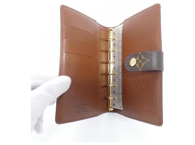 Louis Vuitton Monogram Agenda PM Organizer Brown - view 8