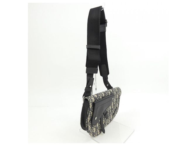 Borsa Messenger Dior Saddle di Christian Dior Marrone Nero Beige - vista 2