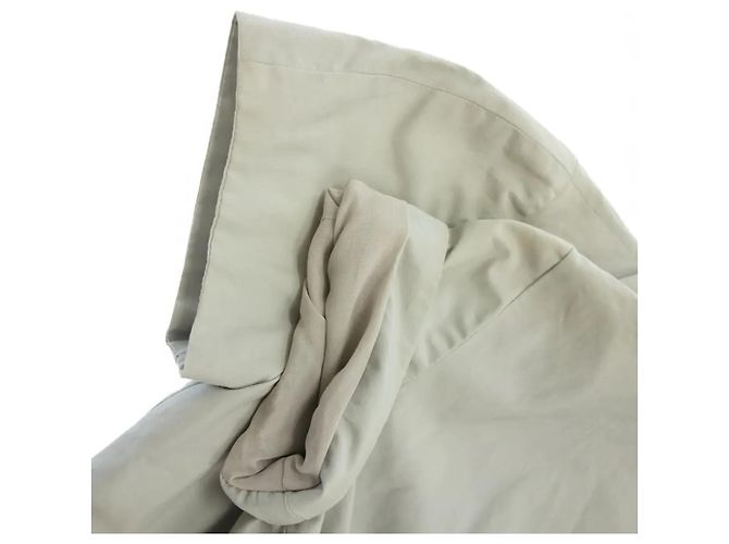 Hermès Hemdkleid Gelb Grau Baumwolle Mehrfarben - Ansicht 6