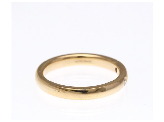 Tiffany & Co Anello Impilabile 3P con Diamanti in Oro Rosa Tiffany D'oro - vista 3