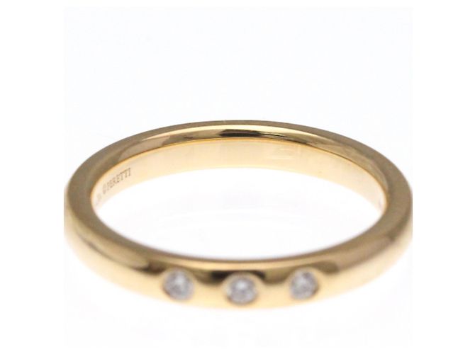 Tiffany & Co Anello Impilabile 3P con Diamanti in Oro Rosa Tiffany D'oro - vista 4
