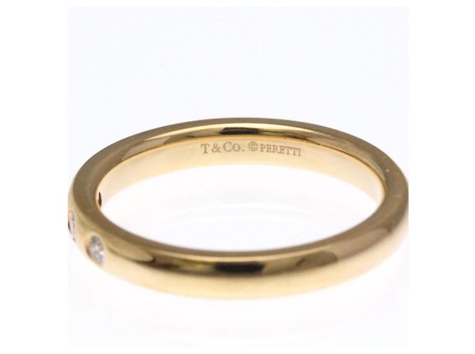 Tiffany & Co Anello Impilabile 3P con Diamanti in Oro Rosa Tiffany D'oro - vista 5