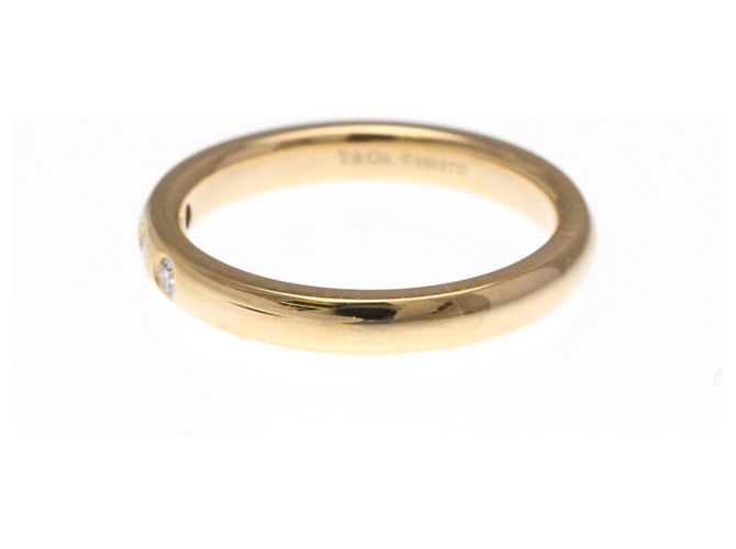 Tiffany & Co Anello Impilabile 3P con Diamanti in Oro Rosa Tiffany D'oro - vista 9
