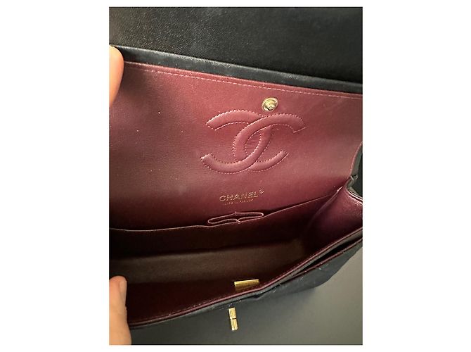 Chanel Bolso de doble solapa mediano Timeless/Classique Negro - vista 5