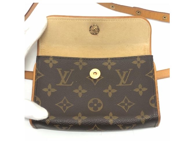 Pochette Florentine Louis Vuitton M51855 Marrone - vista 12