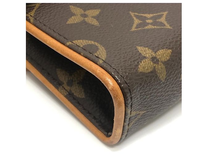 Pochette Florentine Louis Vuitton M51855 Marrone - vista 17