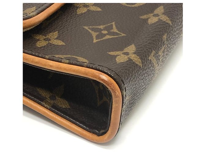 Pochette Florentine Louis Vuitton M51855 Marrone - vista 18