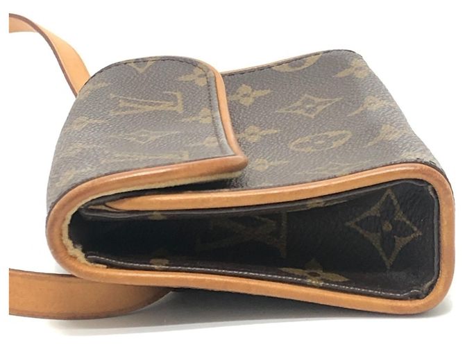 Pochette Florentine Louis Vuitton M51855 Marrone - vista 3