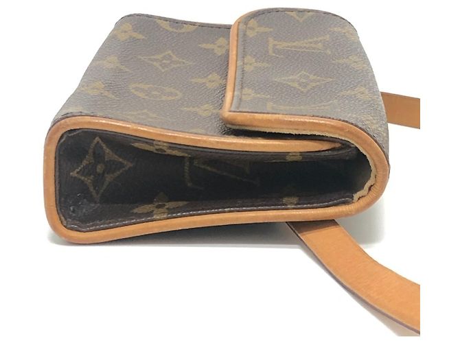 Pochette Florentine Louis Vuitton M51855 Marrone - vista 4