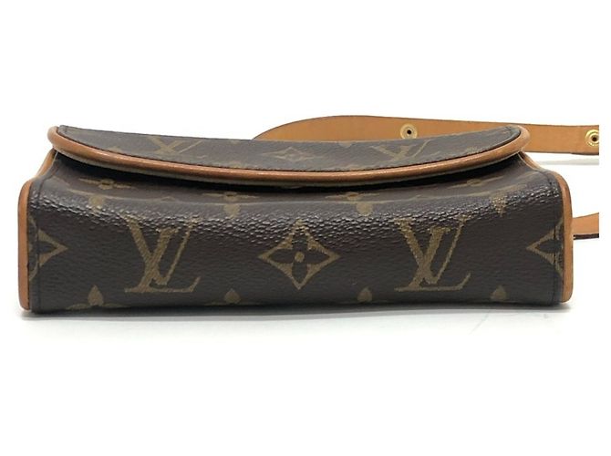 Pochette Florentine Louis Vuitton M51855 Marrone - vista 5