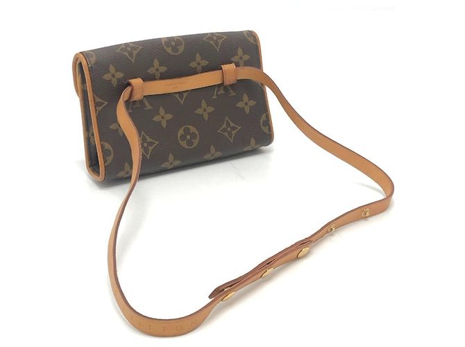 Pochette Florentine Louis Vuitton M51855 Marrone - vista 7