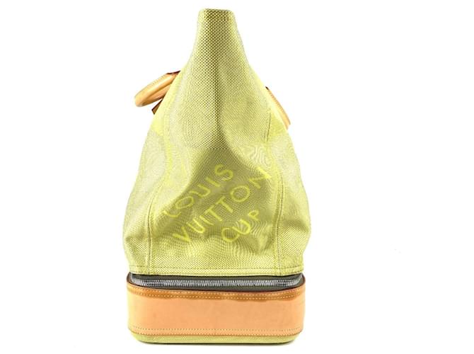 Borsa Boston Damier Geant Louis Vuitton Giallo - vista 3