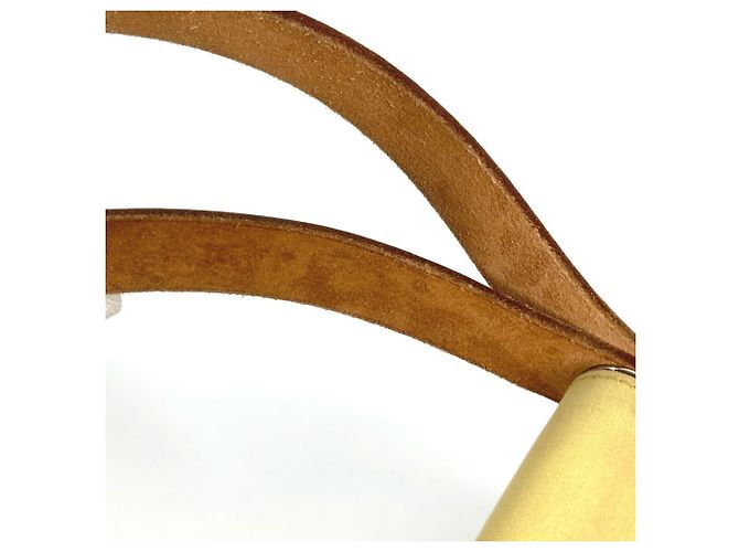 Hermès HERMES Zwei-Farben Cabag Elan PM Schultertasche/Shopper Beige Gelb - Ansicht 10