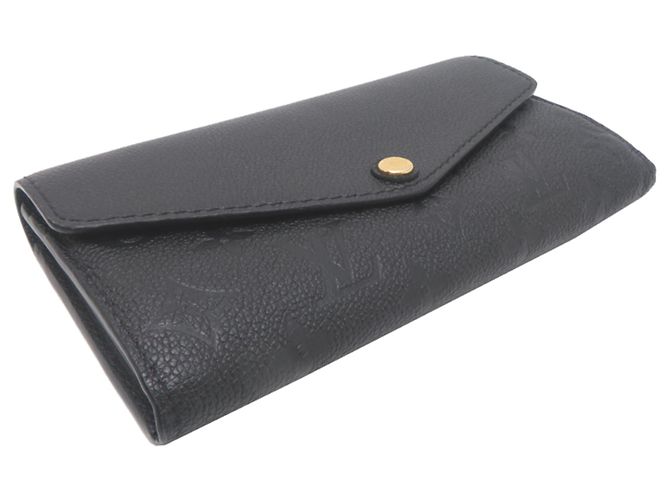 Cartera Larga Sarah de Louis Vuitton Negro - vista 3