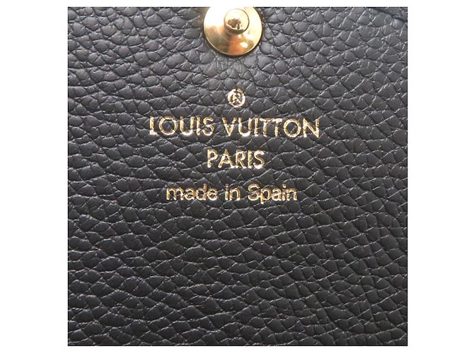 Cartera Larga Sarah de Louis Vuitton Negro - vista 7