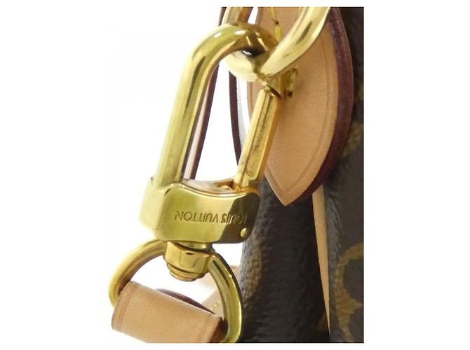 Borsa Louis Vuitton Monogram Rivoli PM Marrone - vista 7