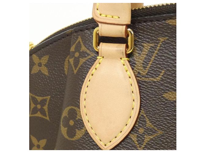 Borsa Louis Vuitton Monogram Rivoli PM Marrone - vista 8
