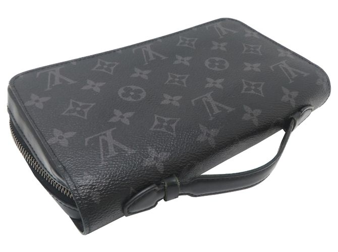 Borsa Clutch Zippy XL Louis Vuitton Nero - vista 3