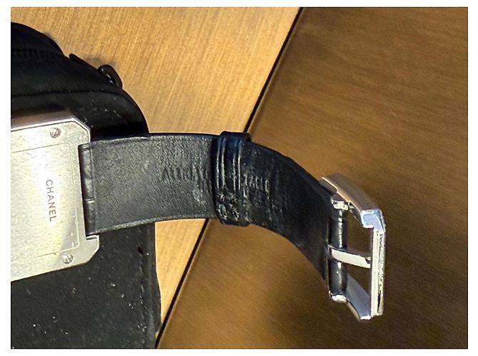 Boyfriend Chanel Chico Negro Plata - vista 7