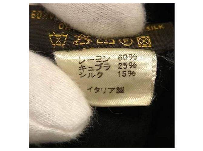 Monogramm Schal von Louis Vuitton Schwarz - Ansicht 6
