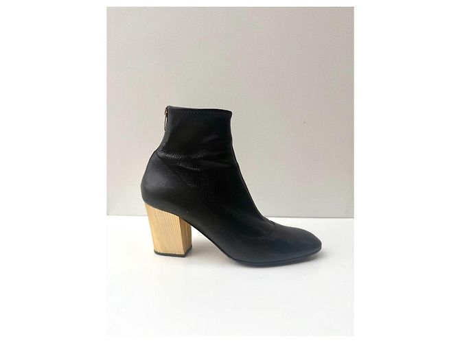 Botines Sergio Rossi Negro - vista 2