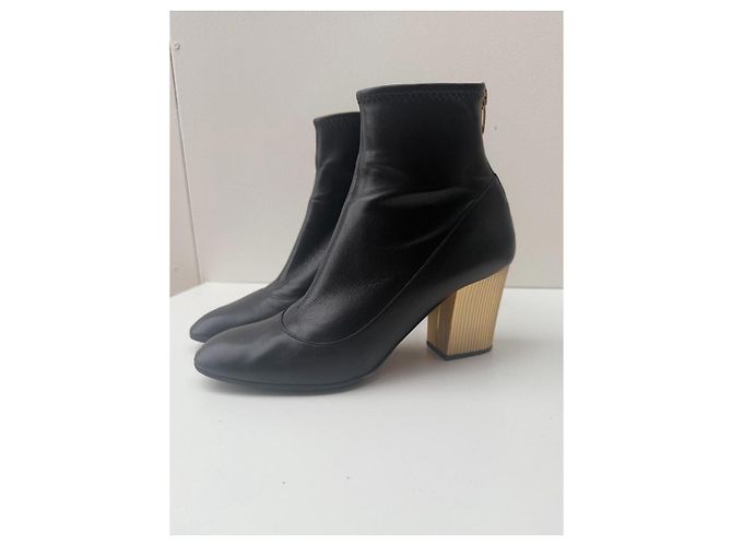 Botines Sergio Rossi Negro - vista 4
