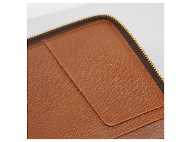 Organizer Lange Reisetasche Monogramm Geldbörse von Louis Vuitton Braun - Ansicht 13