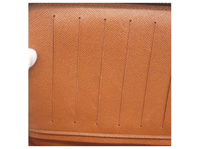Organizer Lange Reisetasche Monogramm Geldbörse von Louis Vuitton Braun - Ansicht 14