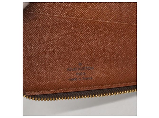 Organizer Lange Reisetasche Monogramm Geldbörse von Louis Vuitton Braun - Ansicht 4