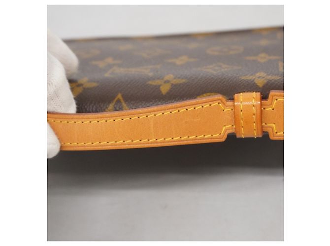 Organizer Lange Reisetasche Monogramm Geldbörse von Louis Vuitton Braun - Ansicht 8