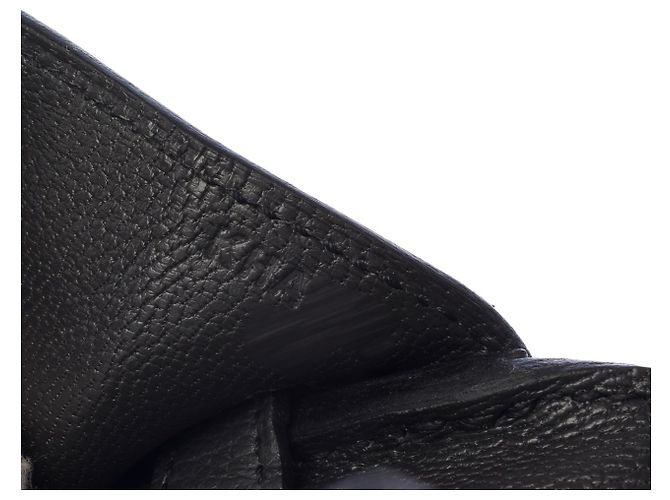 Hermès Borsa HERMES Birkin 25 in pelle grigia - 103145 Grigio - vista 8