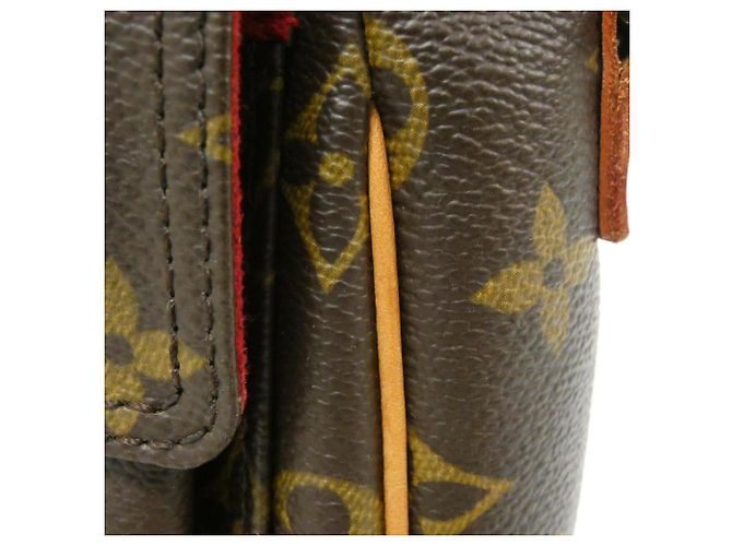Borsa a Spalla Monogram Viva Cite PM di Louis Vuitton Marrone - vista 5