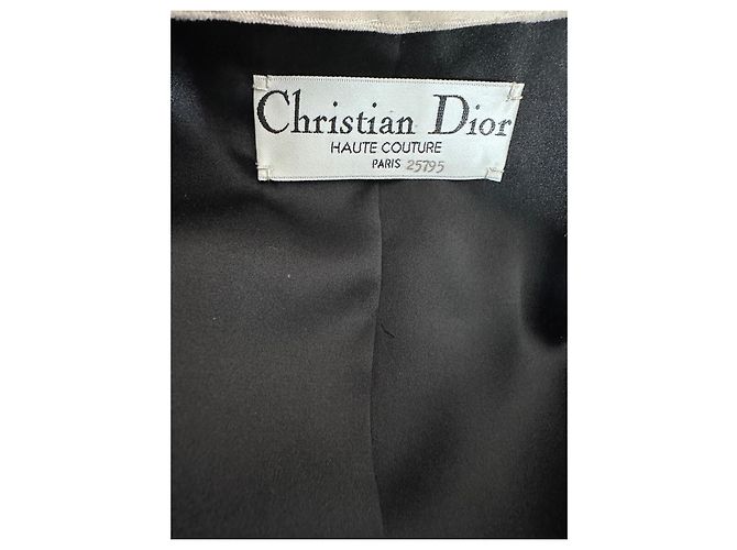 Veste Christian Dior par Gianfranco Ferré Noir - vue 2