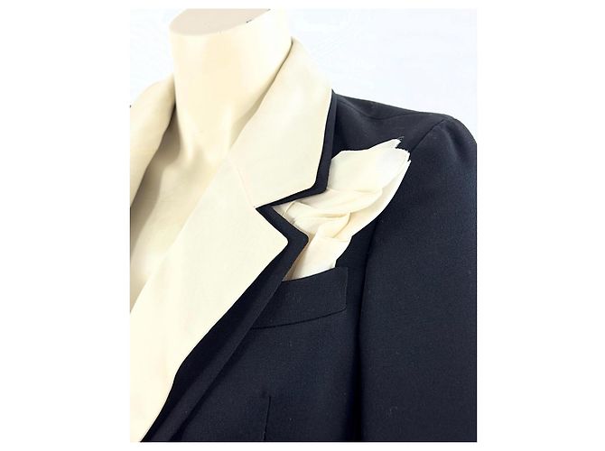 Veste Christian Dior par Gianfranco Ferré Noir - vue 5