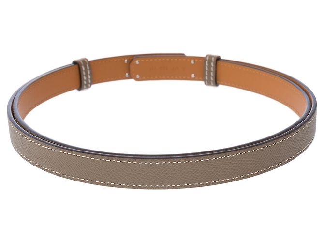 Hermès HERMES Kelly Lederaccessoire in Grau - 103167 - Ansicht 4