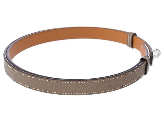 Hermès HERMES Kelly Lederaccessoire in Grau - 103167 - Ansicht 6