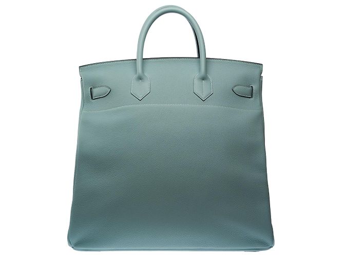 Haut à courroies Hermès Borsa HERMES Haut a Courroies in Pelle Blu - 103133 - vista 4
