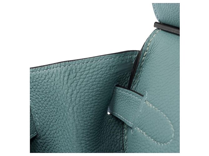 Haut à courroies Hermès Borsa HERMES Haut a Courroies in Pelle Blu - 103133 - vista 8