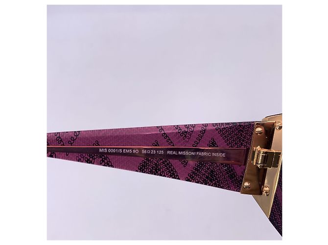 Gafas de sol de plástico Missoni - vista 5