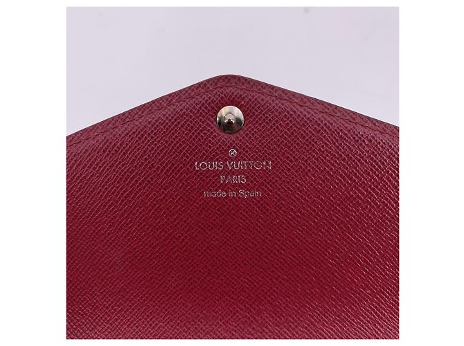 Louis Vuitton Lederbörse Sarah Rot - Ansicht 5