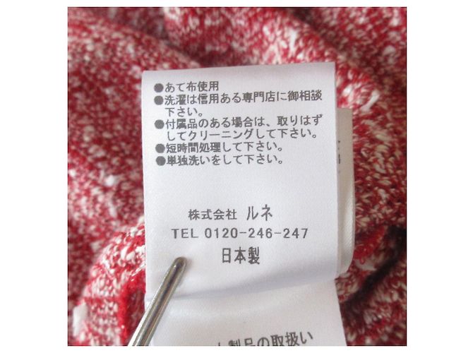 Autre Marque Rene Knit Pullover Cashmere Blend Knit Pullover Red - view 10
