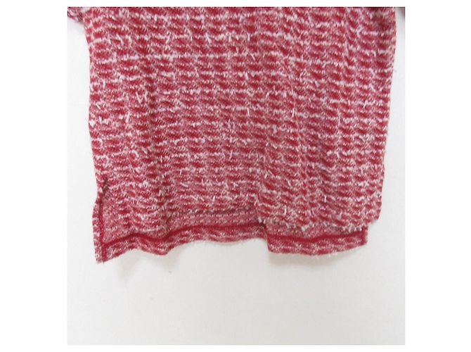Autre Marque Rene Knit Pullover Cashmere Blend Knit Pullover Red - view 5
