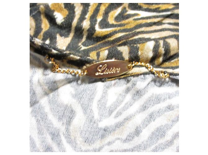 Autre Marque Lisiere Tiger Print Kleid Braun - Ansicht 6