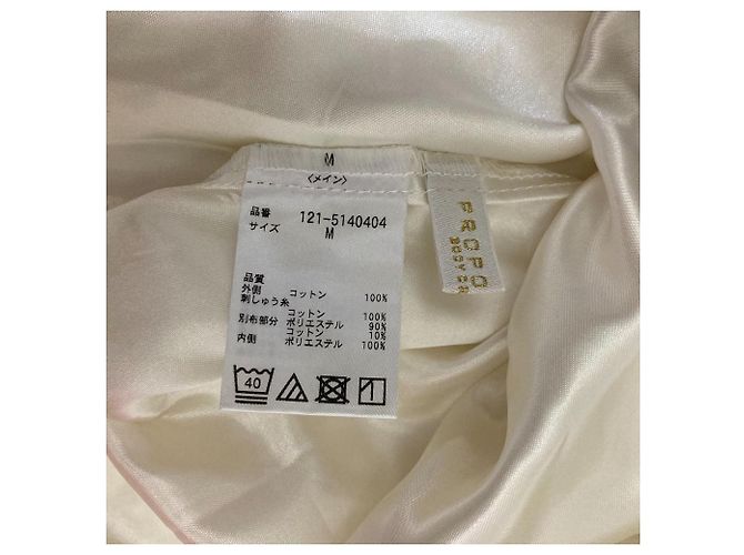 Autre Marque Ausschnittstickerei Kleid PROPORTION BODY DRESSING Weiß - Ansicht 10