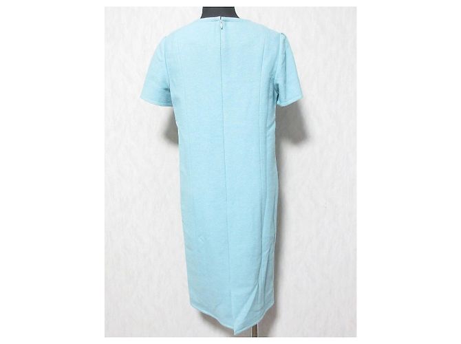 Autre Marque Knie-langes Kleid EL MIDAS Blau - Ansicht 2
