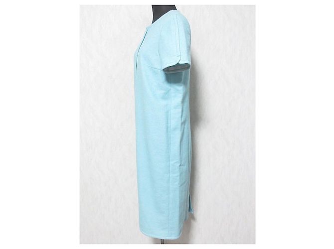 Autre Marque Knie-langes Kleid EL MIDAS Blau - Ansicht 3